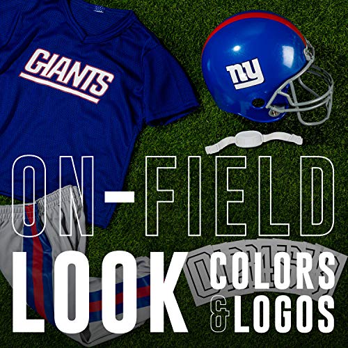 Franklin Sports New York Giants Kids Football Uniform Set - NFL Youth  Football Costume for Boys &