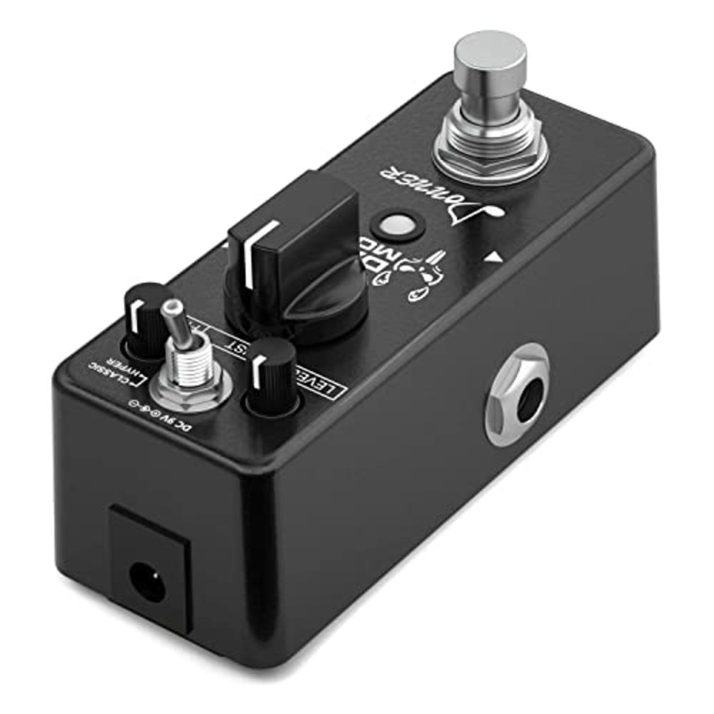 Donner Distortion Pedal, Dark Mouse Distortion 2 Modes Classic Hyper Crunch to Fuzzy Guitar Pedal True Bypass