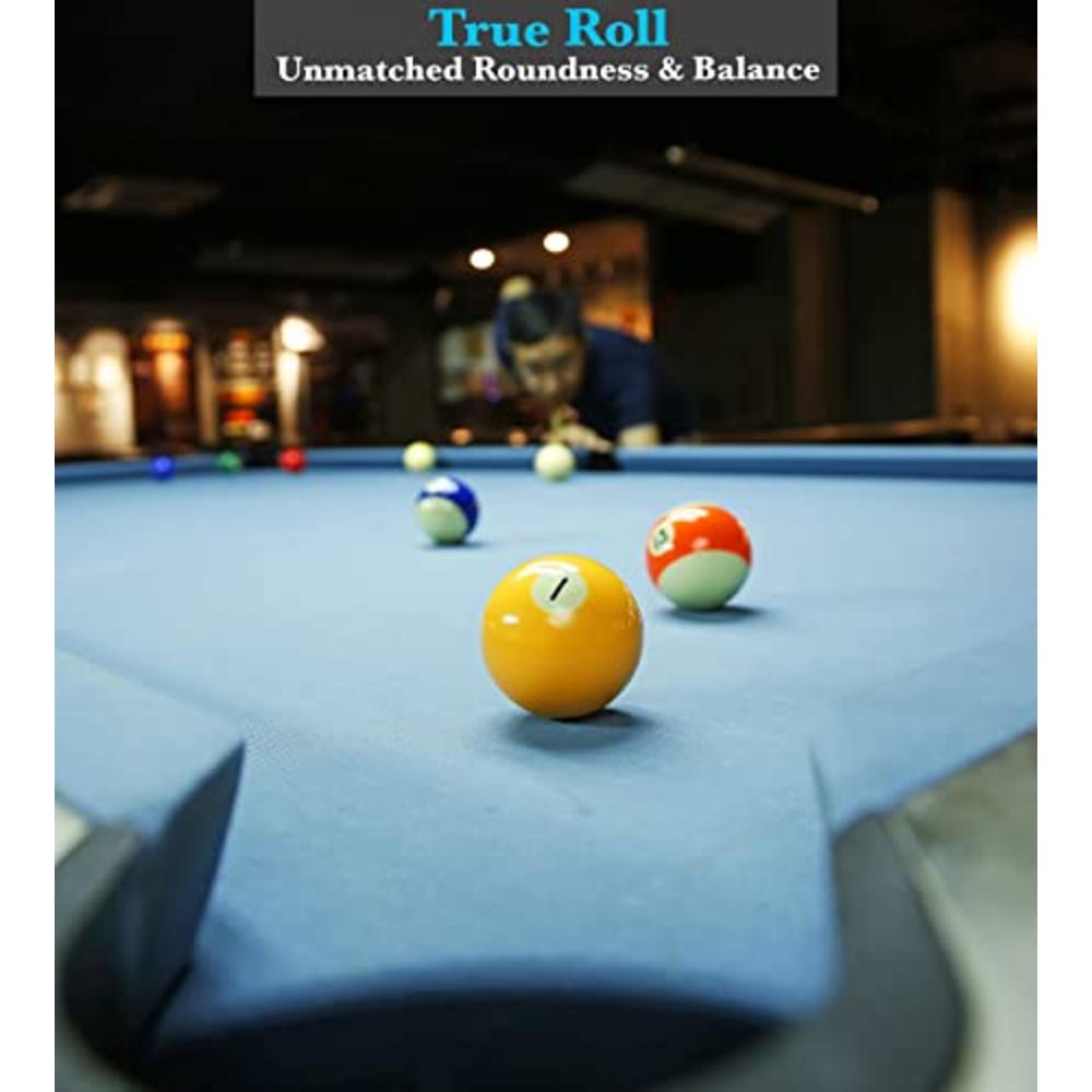 JAPER BEES Pool Balls Billiard Balls Pool Table Balls Set Regulation Size Classic Pro and Marble (Premium)