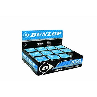 Dunlop Sports Intro Beginner Squash Ball, 12-Ball Box