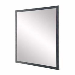 BrandtWorks Slim Cut Gunmetal Accent Mirror 18.5 x 28.5