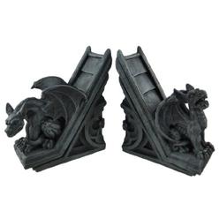 Pacific Trading Gothic Gargoyle Sculptural Bookends Book Ends