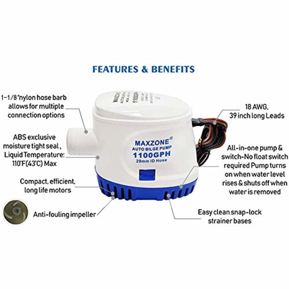JENENSERIES 1100GPH Submersible Boat Bilge Water Barbados | Ubuy JENENSERIES 1100GPH Submersible Boat Bilge Water Barbados | Ubuy