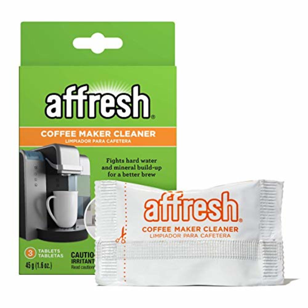 Affresh W10355052 Coffee Maker Cleaner, 3 Tablets | Compatible with multi-cup coffeemakers and single serve brewers