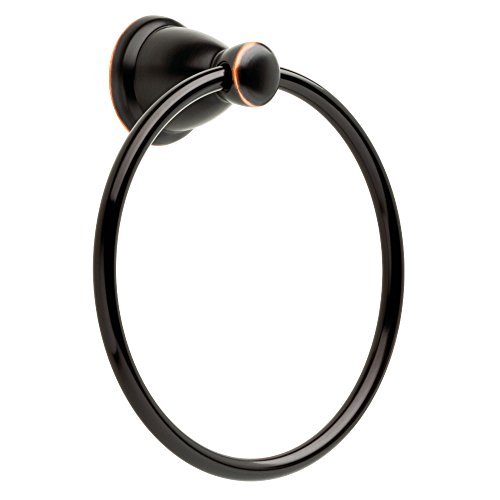 Franklin Brass Kinla Towel Ring, Oil Rubbed Bronze, Bathroom Accessories, KIN46-ORB-1 6.38 x 2.36 x 7.24 Inches
