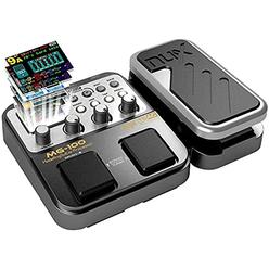 Asmuse MG-100 Professional Multi-Effects Pedal Processor Musical Instrument Parts 40s Record 55 Effect Mode 10 Sound Di Box Electric Gu