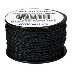 Atwood Rope MFG 1.18mm x 125 Micro Cord, Black