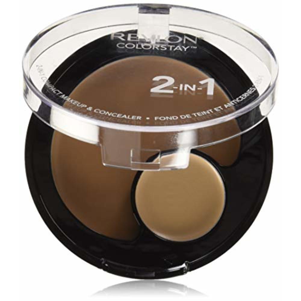 Revlon ColorStay 2-in-1 Compact Makeup & Concealer, Sand Beige