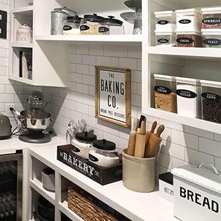 Talented Kitchen 158 Chalkboard Pantry Labels –158 Kitchen ...