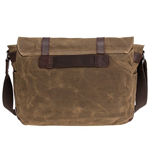 RUCYEN Rolling Laptop Bag, 17.3 inch Briefcase for Men 