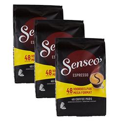 Senseo Douwe Egberts, Senseo, Espresso, 48 Coffee Pods, Intense and Corse, Triple Pack