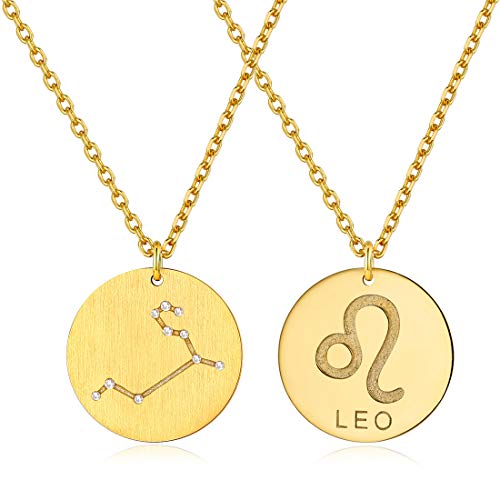 ChicSilver 18K Gold Plated Sterling Silver Astrology ...