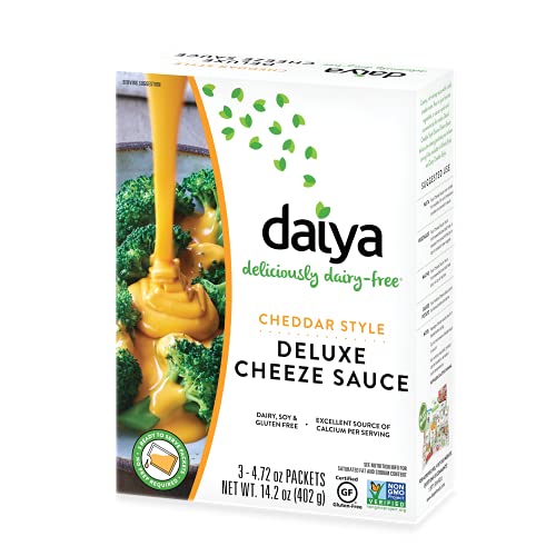 Daiya Cheddar Style Cheeze Sauce :: Plant-Based Macaroni & Cheese Sauce :: Vegan, Dairy Free, Gluten Free, Soy Free, Rich Cheesy