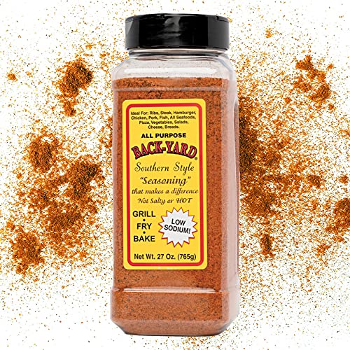 back-yard southern s #1 All Purpose Seasoning | BACK-YARD Southern Style Original 27 oz | Value Size | Easy and Delicious | Sprinkle on Steak Seasoni