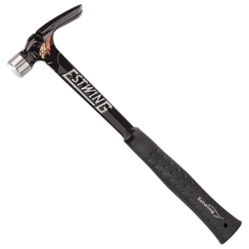 Estwing Ultra Series Hammer - 19 oz Rip Claw Framer with Smooth Face & Shock Reduction Grip - EB-19S
