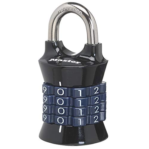 Master Lock 1535D Locker Lock Set Your Own Combination Padlock, 1 Pack, Assorted Colors