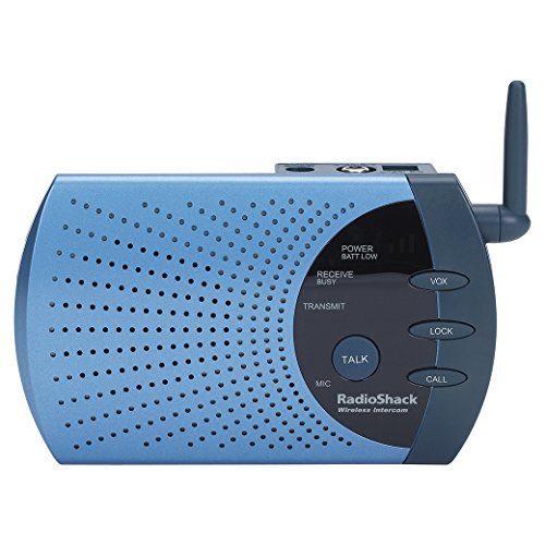 teens Answer the phone rigidity Radio Shack 0Z-LX52-Y8SM-CA RadioShack 4-Channel 900MHz Wireless Intercom  with VOX Mode