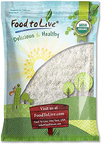 Food to Live Organic Shredded Coconut, 4 Pounds - Desiccated, Unsweetened, Non-GMO, Kosher, Raw, Vegan, Bulk