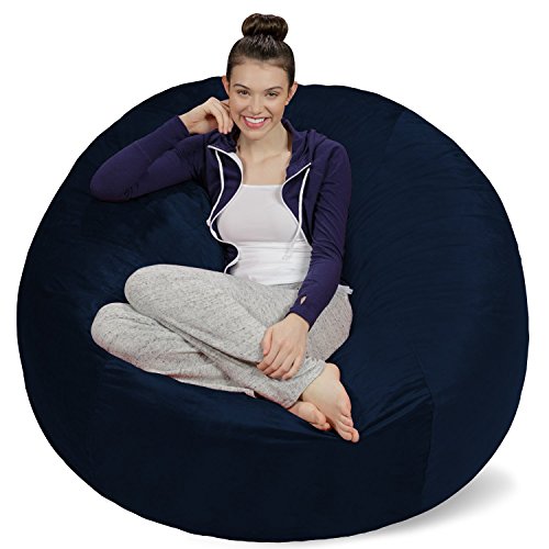 Sofa Sack - Plush Ultra Soft Bean Bags Chairs for Kids, Teens, Adults - Memory Foam Beanless Bag Chair with Microsuede Cover - F