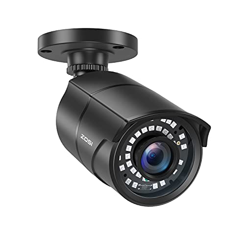 ZOSI 2.0MP HD 1080p 1920TVL Security Camera Outdoor Indoor (Hybrid 4-in-1 HD-CVI/TVI/AHD/960H Analog CVBS),36PCS LEDs,120ft IR N