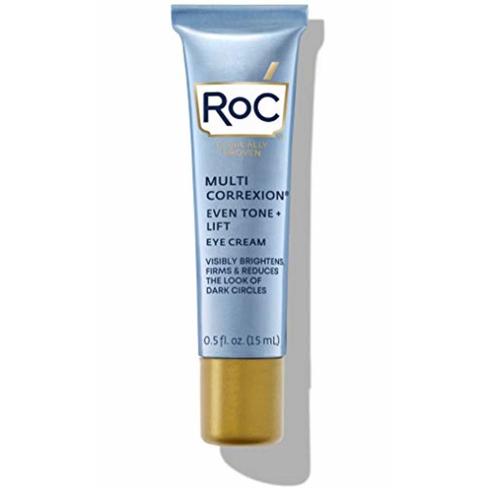 RoC Multi Correxion 5 in 1 Anti-Aging Eye Cream for Puffiness, Under Eye Bags and Dark Circles, Skin Care Treatment with Shea Bu