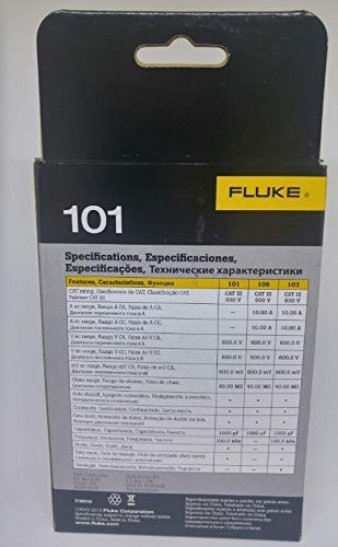 Fluke 101 Basic Digital Multimeter Pocket Portable Meter Equipment Industrial (Original Version)