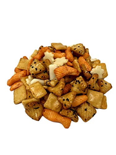 NUTS - U.S. - HEALTH Oriental Rice Crackers, No Artificial Colors, Crunchy & Spicy, Natural!!! (2 LBS)