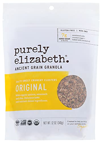 Purely Elizabeth, Ancient Grain Original Granola, 12 oz