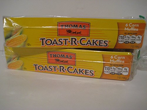 Thomas & Friends Thomas Toast-r-cakes Corn Muffins, (2)- Packages of 6ct.