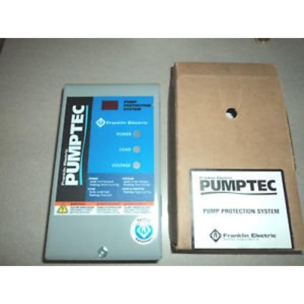 FRANKLIN ELECTRIC Pumptec water pump protection 1/3 HP to 1.5 HP 230/115V LOW YIELD WELLS