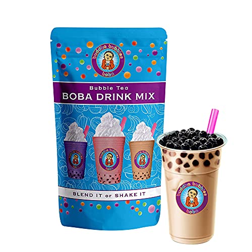 Buddha Bubbles Boba Milk Tea Boba / Bubble Tea Drink Mix By Buddha Bubbles Boba 10 Ounces (283 Grams)