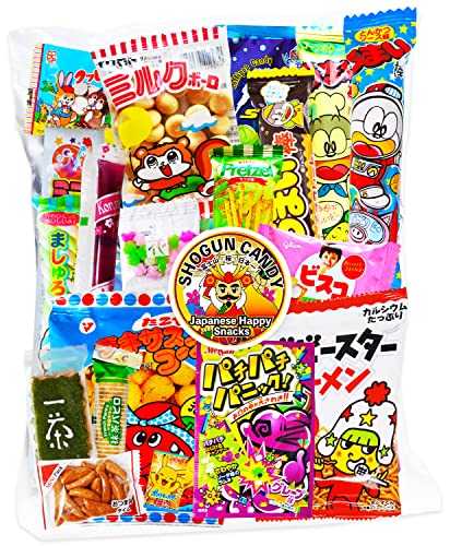 TONOSAMA ?CHRISTMAS GIFT?Japanese snacks assortment 30pcs , full of dagashi. "SHOGUN"