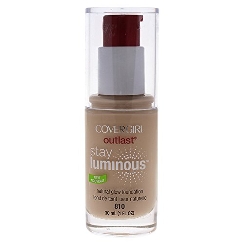 COVERGIRL Outlast Stay Luminous Foundation Classic Ivory 810, 1 oz (packaging may vary)