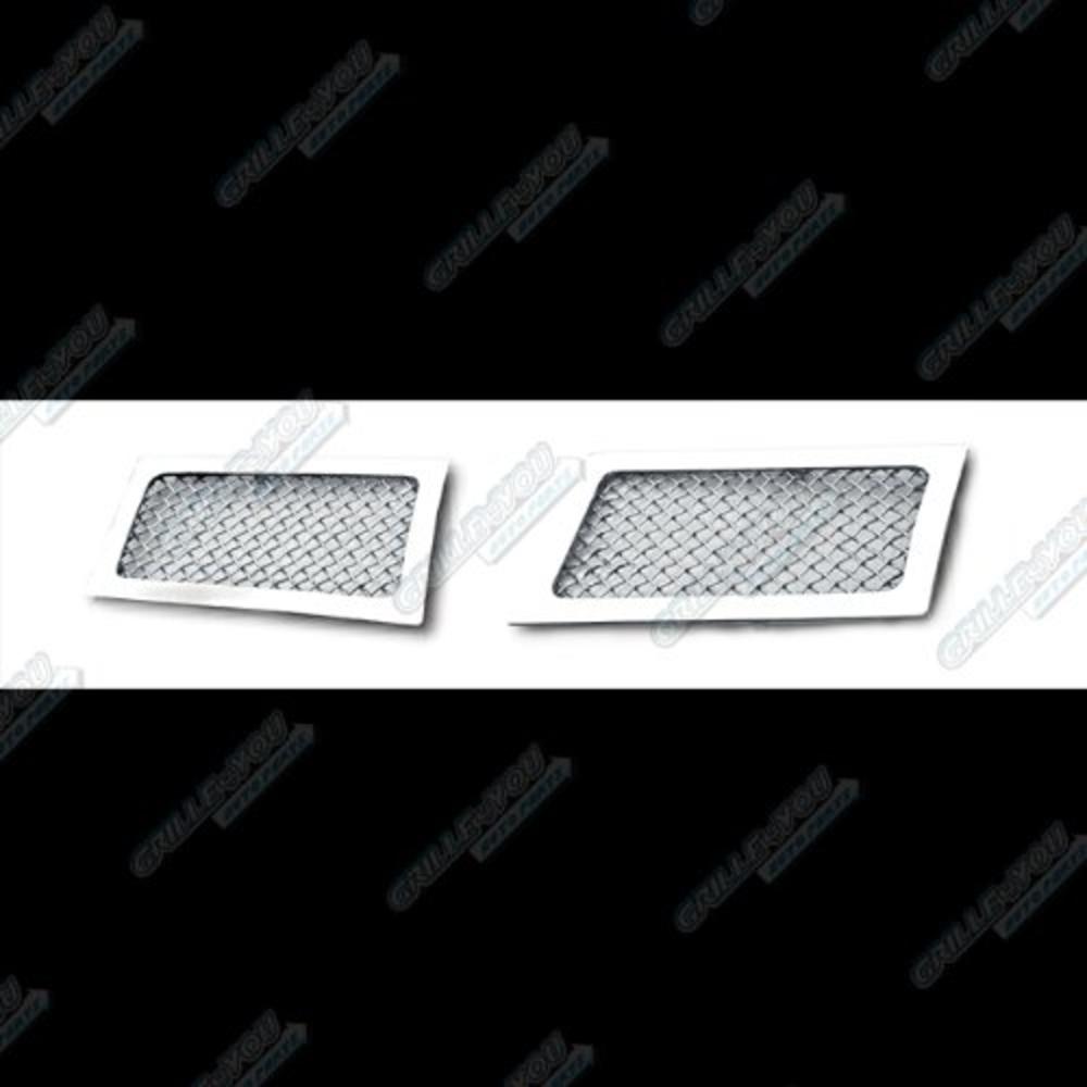 APS Compatible with Cadillac Escalade 2007-2014 Bumper Stainless Steel Mesh Grille Grill Insert A76482T