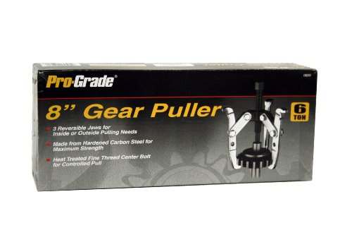 Pro-Grade Tools 18203 8" Adjustable 2 or 3 Jaw Gear Puller - 6 Ton