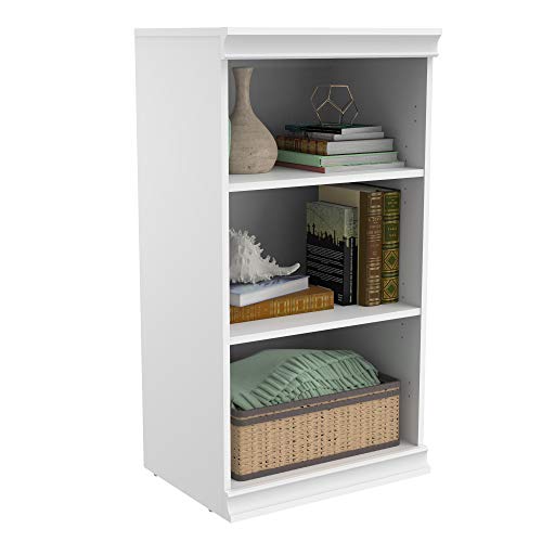 ClosetMaid 4557 Modular Closet Storage Stackable Shelf Unit, 40.29-inch H x 21.39-inch W x 15.91-inch D, White
