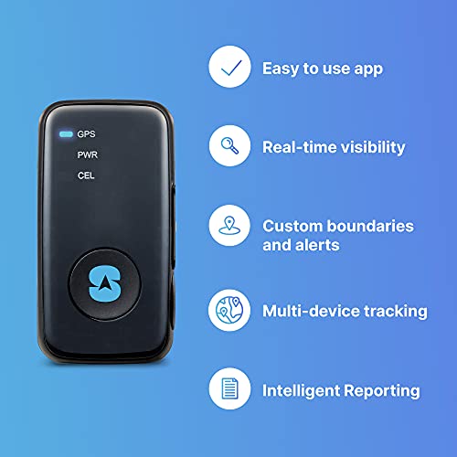 Spy Tec Spytec GPS GL300 GPS Tracker for Vehicles, Cars, Trucks, Motorcycles, Loved Ones and Asset Tracker with Real-Time Tracking and A