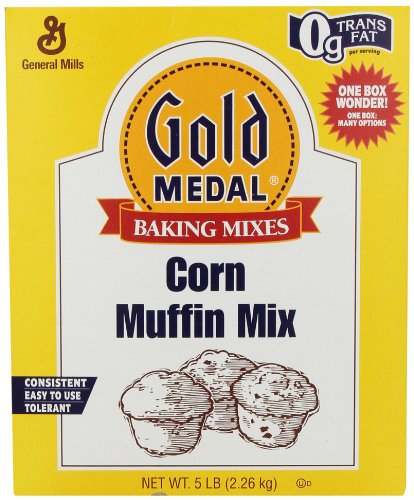 Gold Medal GeneralMills LR/D GOLD MEDAL CORN MUFFIN MIX 6 CASE 5 POUND, 5-pounds