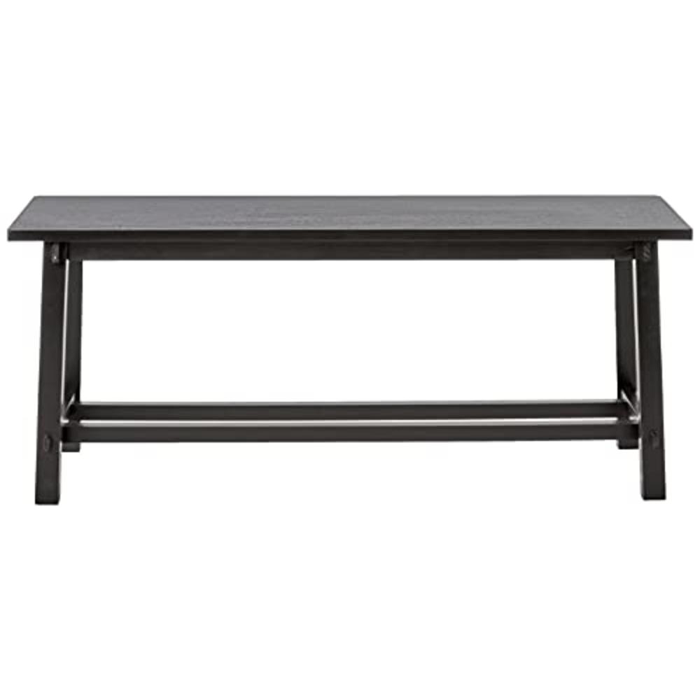 Decor Therapy Décor Therapy Kyoto Black Bench, 42w 11.8d 17.75h,