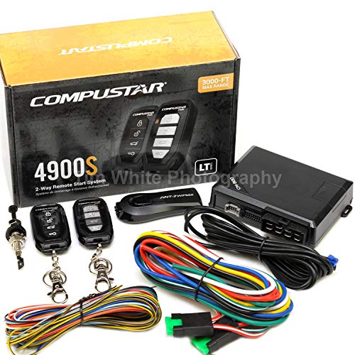 Compustar CS4900-S (4900S) 2-way Remote Start and Keyless Entry System with 3000-ft Range