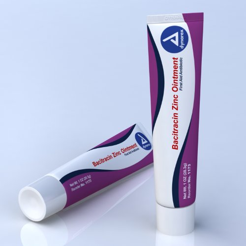 Dynarex Bacitracin Zinc Ointment 1 oz tube 72/Cs