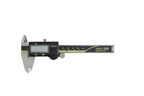 Mitutoyo 500-195-30 Advanced Onsite Sensor Absolute Scale Digital Caliper, 0-4" Range, Stainless Steel
