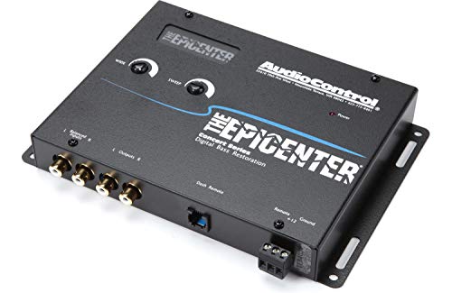 AudioControl The Epicenter Bass Booster Expander & Bass Restoration Processor with Remote (Black)