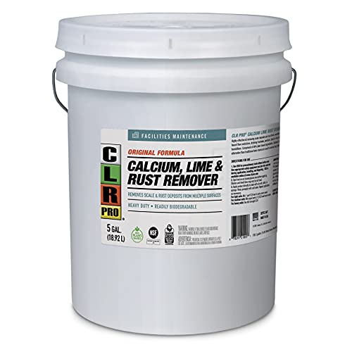 CLR PRO Calcium, Lime and Rust Remover, 5 Gallon Pail