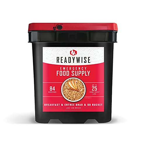 ReadyWise Emergency Food Supply, Freeze-Dried Survival-Food Disaster Kit, Camping Food, Prepper Supplies, Emergency Supplies, Fr