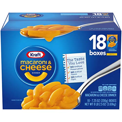 Kraft Macaroni & Cheese - 7.25 Ounces - 18 ct