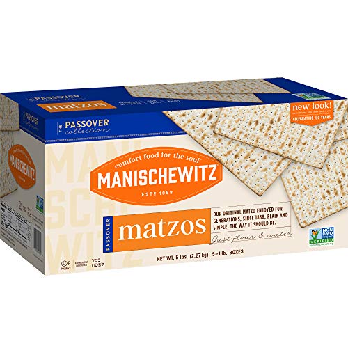 Manischewitz Passover Matzo 5 lbs (5 Boxes)