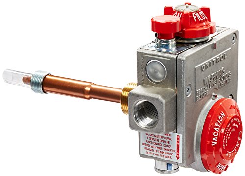 Robertshaw 110-326 Water Heater Thermostat with 1-3/8 Shank, Natural Gas,  3-1/2 W.C