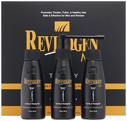Revivogen MD Scalp Therapy Thinning Hair Solution, Natural DHT Blocker  Ingredients, Experience Healthier Hair Growth for Men & W