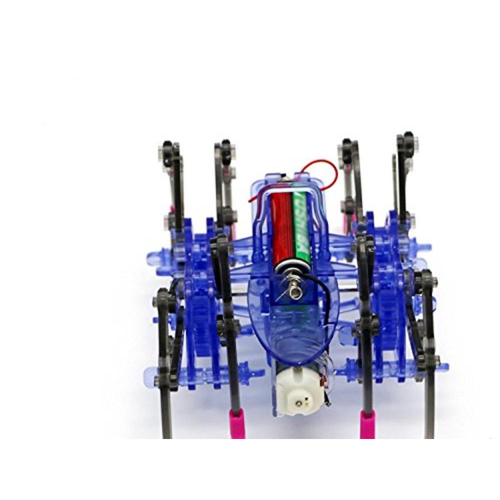 EL-SKY ELSKY Spider Robot Kit, Scientific Robot Toy, DIY Building Kit, Science Explorer Toys for Kids